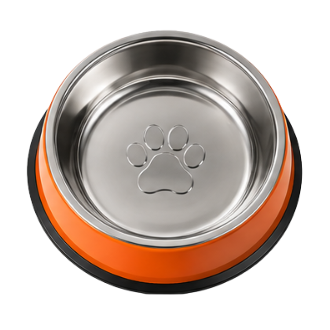 Erdington Pet Centre Stainless Steel Pet Food & Water Bowl
