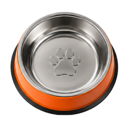 Erdington Pet Centre Stainless Steel Pet Food & Water Bowl